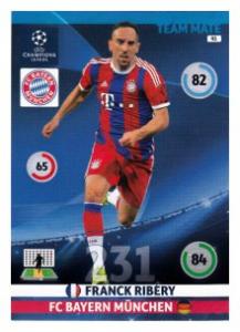Team Mate, 2014-15 Adrenalyn Champions League, FC Bayern München, Franck Ribéry