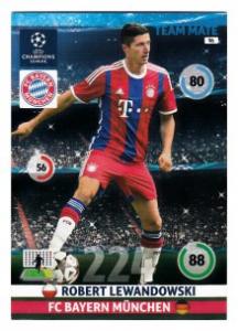 Team Mate, 2014-15 Adrenalyn Champions League, FC Bayern München, Robert Lewandowski