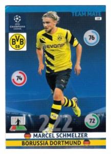 Team Mate, 2014-15 Adrenalyn Champions League, Borussia Dortmund, Marcel Schmelzer