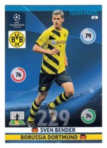 Team Mate, 2014-15 Adrenalyn Champions League, Borussia Dortmund, Sven Bender