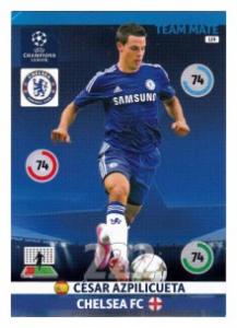 Team Mate, 2014-15 Adrenalyn Champions League, Chelsea FC, César Azpilicueta