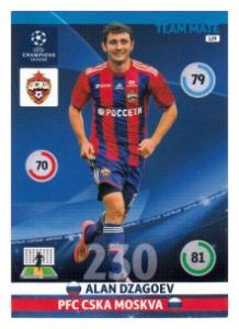 Team Mate, 2014-15 Adrenalyn Champions League, PFC CSKA Moskva, Alan Dzagoev