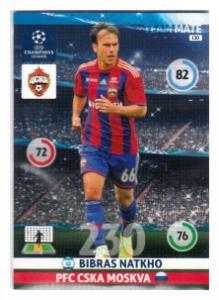 Team Mate, 2014-15 Adrenalyn Champions League, PFC CSKA Moskva, Bibras Natkho