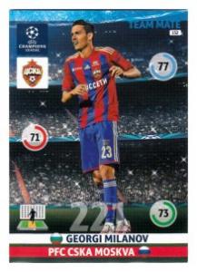 Team Mate, 2014-15 Adrenalyn Champions League, PFC CSKA Moskva, Georgi Milanov
