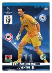 Team Mate, 2014-15 Adrenalyn Champions League, Juventus, Gianluigi Buffon