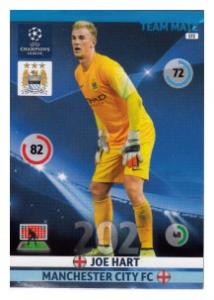 Team Mate, 2014-15 Adrenalyn Champions League, Manchester City FC, Joe Hart