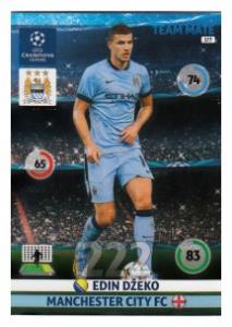 Team Mate, 2014-15 Adrenalyn Champions League, Manchester City FC, Edin Deko