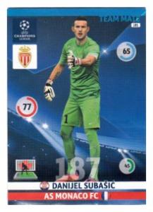 Team Mate, 2014-15 Adrenalyn Champions League, AS Monaco FC, Danijel Subaic