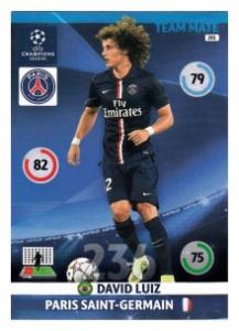 Team Mate, 2014-15 Adrenalyn Champions League, Paris Saint-Germain, David Luiz