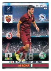 Team Mate, 2014-15 Adrenalyn Champions League, AS Roma, Alessandro Florenzi