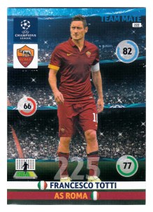 Team Mate, 2014-15 Adrenalyn Champions League, AS Roma, Francesco Totti