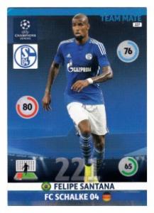 Team Mate, 2014-15 Adrenalyn Champions League, FC Schalke 04, Felipe Santana