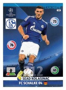 Team Mate, 2014-15 Adrenalyn Champions League, FC Schalke 04, Sead Kolasinac