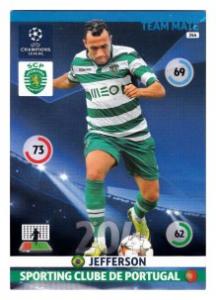 Team Mate, 2014-15 Adrenalyn Champions League, Sporting Clube de Portugal, Jefferson