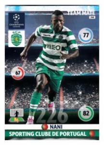 Team Mate, 2014-15 Adrenalyn Champions League, Sporting Clube de Portugal, Nani