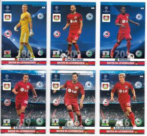 Teamset, 2014-15 Adrenalyn Champions League, Bayer 04 Leverkusen