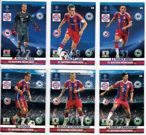 Teamset, 2014-15 Adrenalyn Champions League, FC Bayern München
