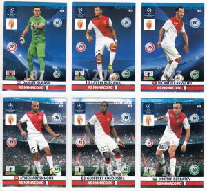 Teamset, 2014-15 Adrenalyn Champions League, AS Monaco FC