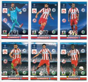 Teamset, 2014-15 Adrenalyn Champions League, Olympiacos FC
