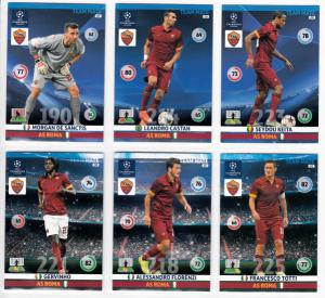 Teamset, 2014-15 Adrenalyn Champions League, AS Roma