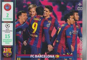 Round of 16, 2014-15 Adrenalyn Champions League UPDATE #UE003 FC Barcelona