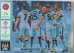 Round of 16, 2014-15 Adrenalyn Champions League UPDATE #UE010 Manchester City FC