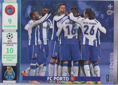 Round of 16, 2014-15 Adrenalyn Champions League UPDATE #UE013 FC Porto