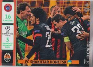 Round of 16, 2014-15 Adrenalyn Champions League UPDATE #UE016 FC Shakhtar Donetsk