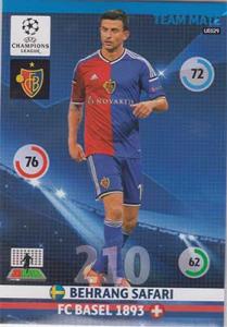 Team Mates, 2014-15 Adrenalyn Champions League UPDATE #UE029 Behrang Safari