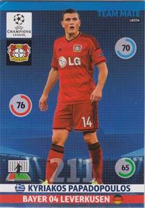 Team Mates, 2014-15 Adrenalyn Champions League UPDATE #UE034 Kyriakos Papadopoulos