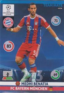 Team Mates, 2014-15 Adrenalyn Champions League UPDATE #UE038 Medhi Benatia
