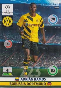 Team Mates, 2014-15 Adrenalyn Champions League UPDATE #UE043 Adrian Ramos