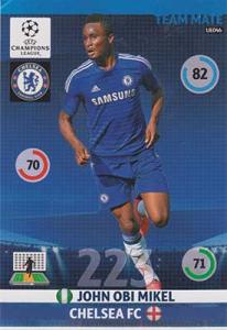 Team Mates, 2014-15 Adrenalyn Champions League UPDATE #UE046 John Obi Mikel