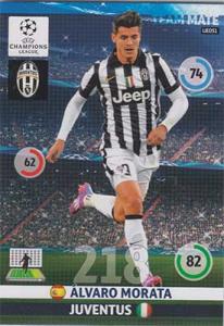 Team Mates, 2014-15 Adrenalyn Champions League UPDATE #UE051 Alvaro Morata