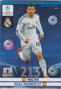 Team Mates, 2014-15 Adrenalyn Champions League UPDATE #UE074 Nacho