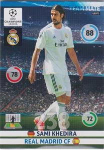 Team Mates, 2014-15 Adrenalyn Champions League UPDATE #UE075 Sami Khedira