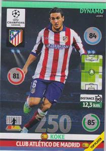 Dynamo, 2014-15 Adrenalyn Champions League UPDATE #UE093 Koke