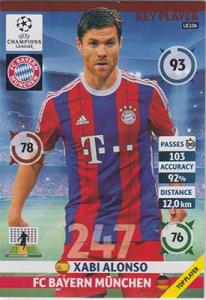 Key Player, 2014-15 Adrenalyn Champions League UPDATE #UE106 Xabi Alonso