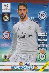 Key Player, 2014-15 Adrenalyn Champions League UPDATE #UE111 Isco