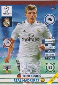 Key Player, 2014-15 Adrenalyn Champions League UPDATE #UE112 Toni Kroos