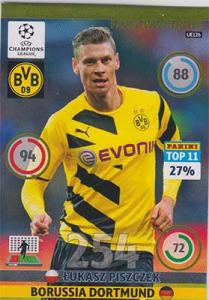 Fans Favourite, 2014-15 Adrenalyn Champions League UPDATE #UE126 Lukasz Piszczek