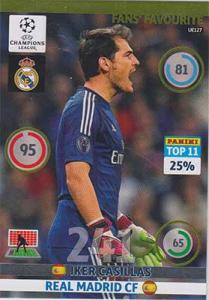 Fans Favourite, 2014-15 Adrenalyn Champions League UPDATE #UE127 Iker Casillas