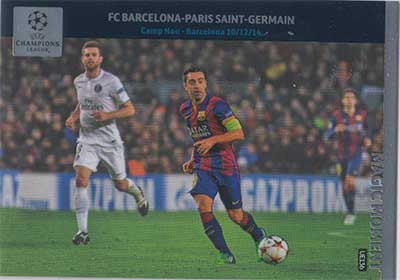 Magic Moments, 2014-15 Adrenalyn Champions League UPDATE #UE136 FC Barcelona - Paris Saint-Germain