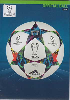 Berlin 2015, 2014-15 Adrenalyn Champions League UPDATE #UE141 Official Ball