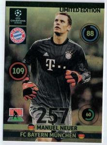 XXL Limited Edition, Adrenalyn Champions League UPDATE 2014-15, Manuel Neuer