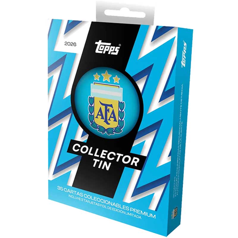 Sealed Tin 2026 Topps Argentina – Collector Tin