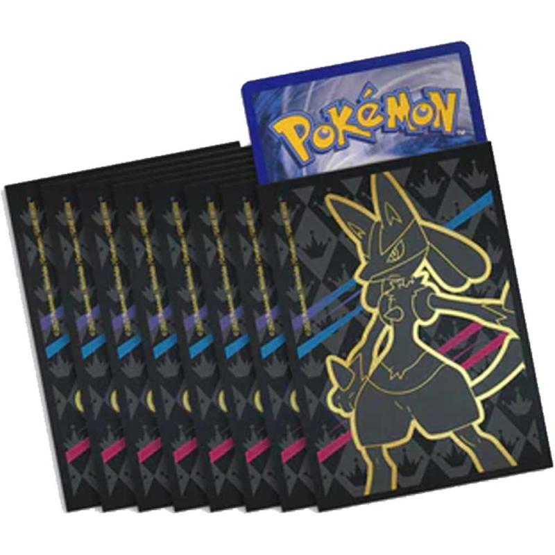 Crown Zenith (Lucario) Sleeves 65 pieces (From the Elite Trainer Box) [No cards included]