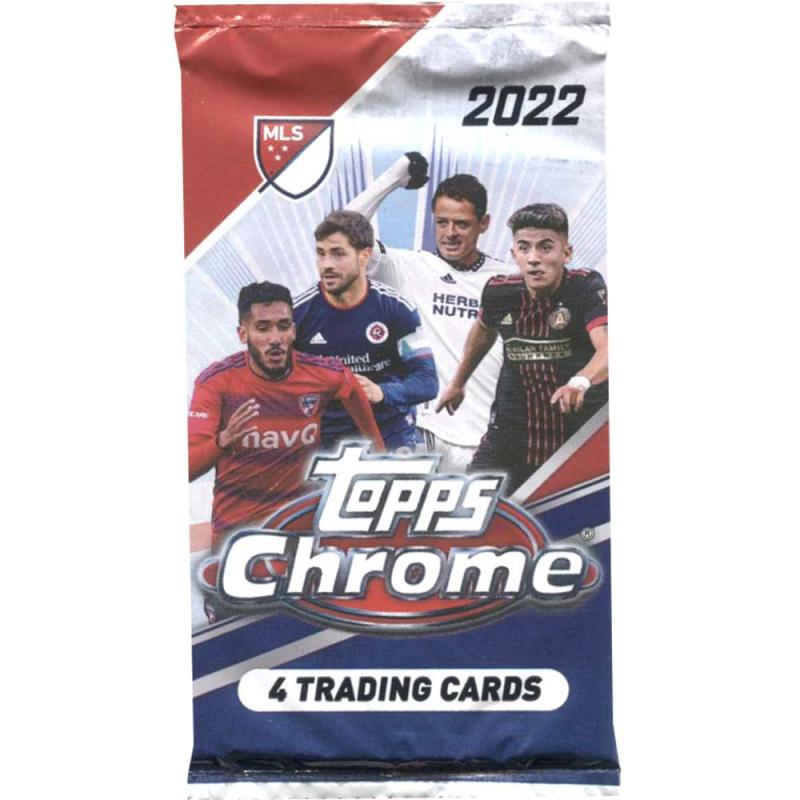 1 Pack 2022 Topps MLS Chrome Soccer Hobby