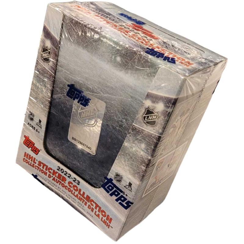 Sealed Box 2022-23 Topps NHL Hockey Sticker Collection