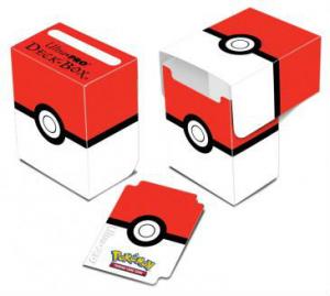 Pokémon Deck Box, Ultra Pro, Pokeball, 80 kort